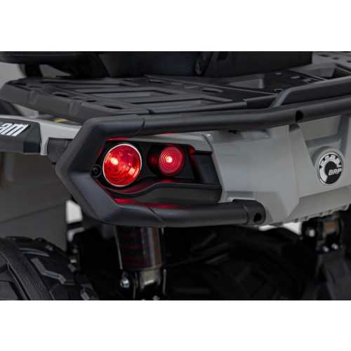 Quad na akumulator dla dzieci Can Am Outlander ATV z pilotem Szary DK-CA005.2.4GHZ